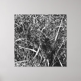 Toile Grass Alien noir