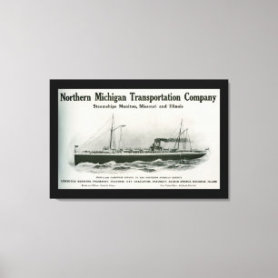 Toile Great Lakes Steamship Co. Ludington Michigan