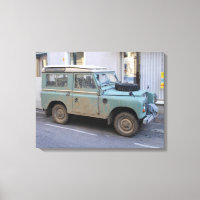 Green Land Rover