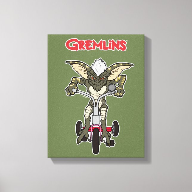 Toile Gremlins | Tricycle de montage en bande (Recto)