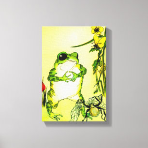Toile Grenouille de tache de rousseur