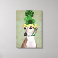 Greyhound en Casquette vert