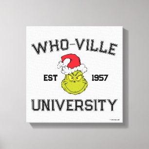 Toile Grille   Who-ville University Est 1957