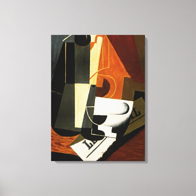 Toile Gris - Café (Recto)