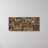 Grotte préhistorique Art style Faune Red Deer