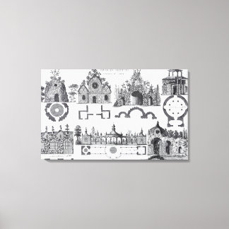 Toile Grotto de "Jardins Anglo-Chinois" de Geo