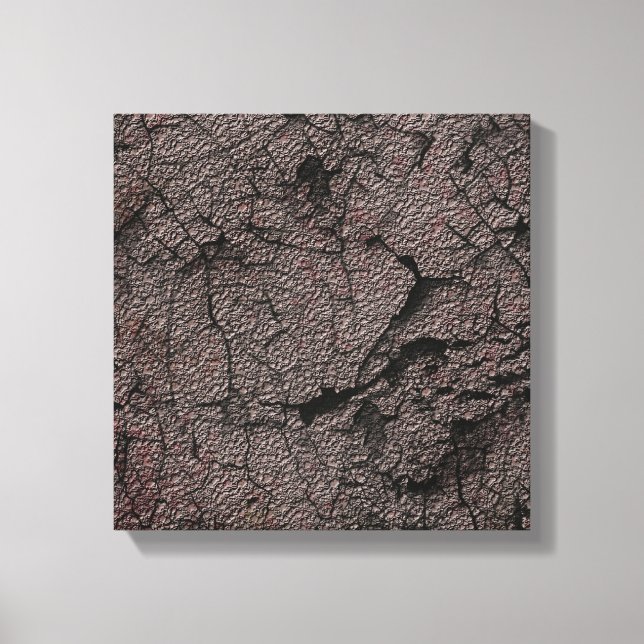 Toile Grunge Style Art Moderne Texturé Abstrait (Recto)
