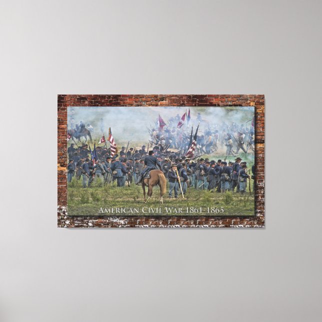 Toile Guerre civile américaine (1861-1865) (Recto)