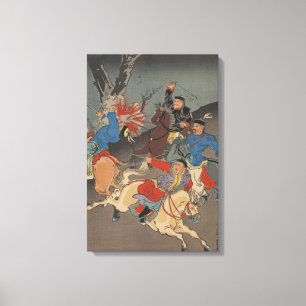 Toile Guerre sino-japonaise - Image d'art japonais Vinta