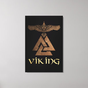 Toile Guerrier de Viking