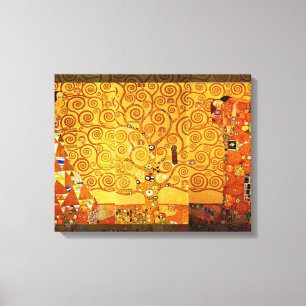 Toile Gustav Klimt Arbre de vie Art Nouveau