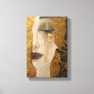 Toile Gustav Klimt Golden Tears