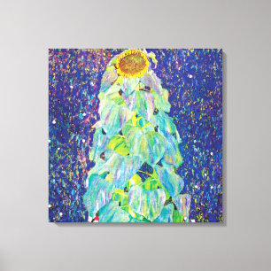 Toile Gustav Klimt - La peinture fine d'art tournesol