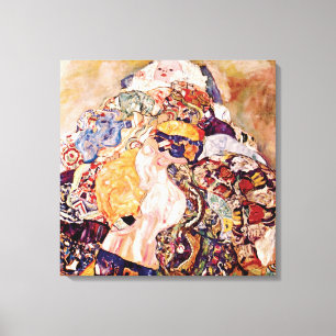 Toile Gustav Klimt - Le Berceau - Nouveau-né