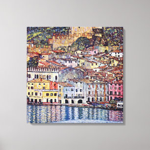 Toile Gustav Klimt - Malcesine au lac de Garde Italie