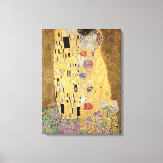 Toile Gustav Klimt | The Kiss, 1907-08