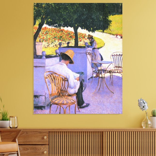 Toile Gustave Caillebotte - Les Orangers (Insitu(Salon))