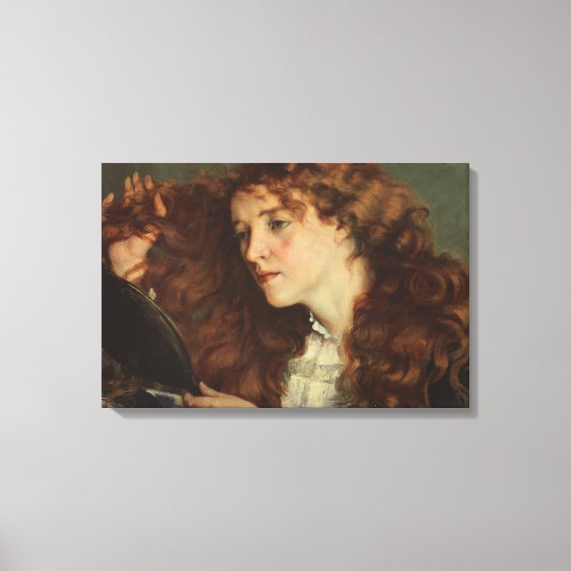 Toile Gustave Courbet - Jo, la belle irlandaise (Recto)