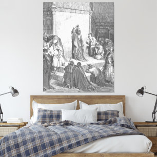 Toile Gustave Doré - David pleure la mort d'Absalom