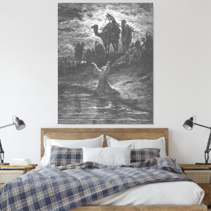 Toile Gustave Doré - Jacob prie pour la protection