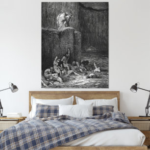 Toile Gustave Doré - Les Premiers-nés des Égyptiens Sont