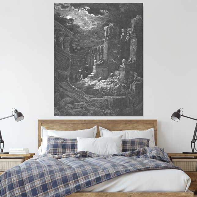 Toile Gustave Doré - Rev 18 Babylon Has Fallen (Insitu(Chambre))