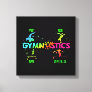 Toile Gymnastique artistique féminine Barres Poutre Saut