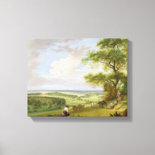 Toile Hackwood Park, Hampshire (huile sur toile)