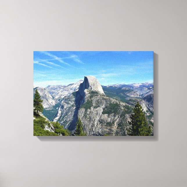 Toile Half Dome from Glacier Point, Yosemite, CA (Recto)