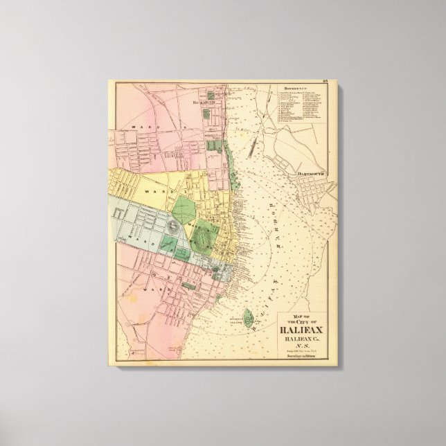 Toile Halifax (Nouvelle-Écosse) (Recto)