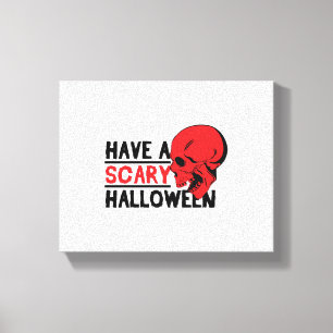 Toile Halloween - Avoir un halloween effrayant
