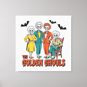 Toile Halloween des filles des Gouls d'or
