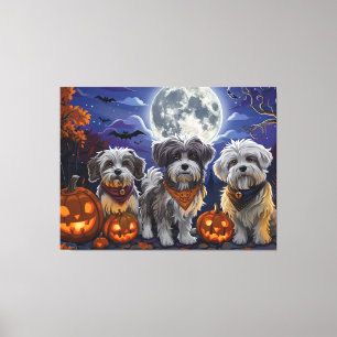 Toile Halloween Havanais Éffrayant