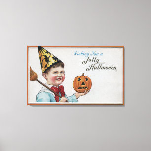 Toile Halloween SalutationJolly Halloween