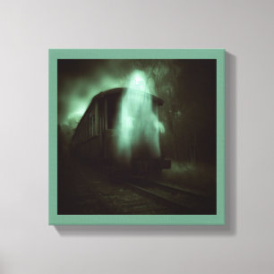 Toile Halloween - Train Fantôme 2