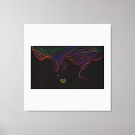 Toile Halloween Trickster Spirit Stretted Canvas Art