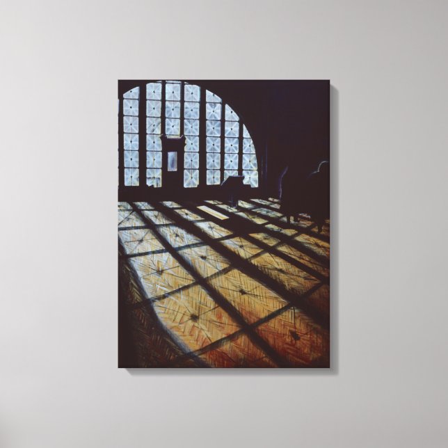Toile Halls of Freedom, Ellis Island (Recto)