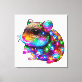 Toile Hamster lumineux