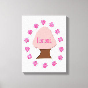 Toile Hanami Cerisier japonais