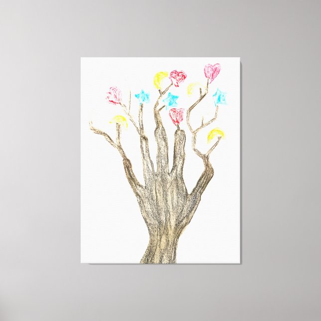 Toile Handful Tree of Shapes (Recto)