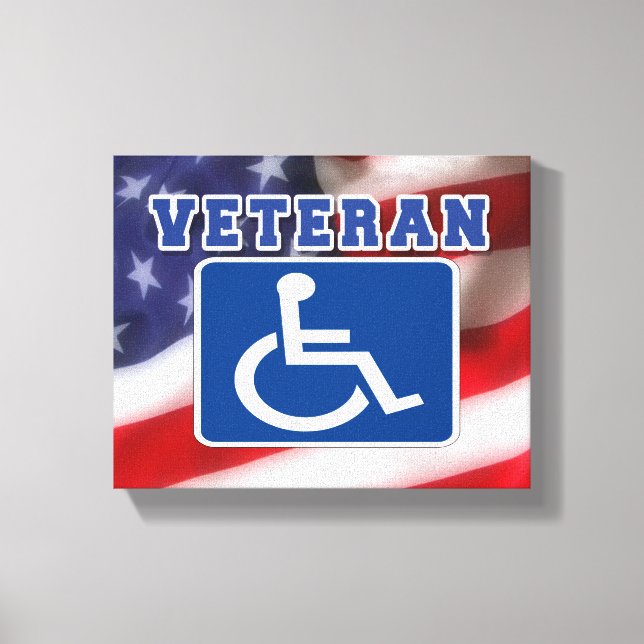 Toile Handicap Handicap Vétérinaire États-Unis (Recto)