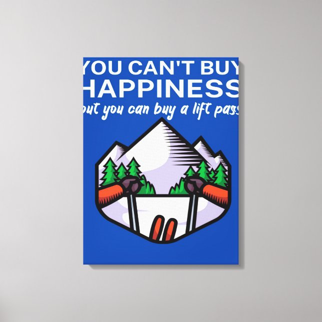 Toile Happiness buy lift pass_ (Recto)