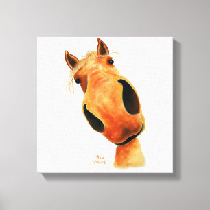 Toile Happy Horse ' NuGGeT ' par Shirley MacArthur
