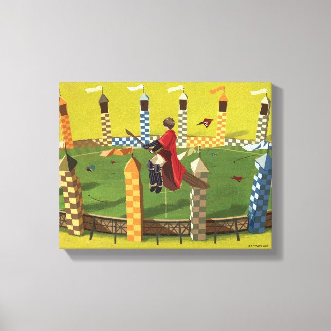 Toile HARRY POTTER™ à la recherche de l'entonnoir d'or (Recto)