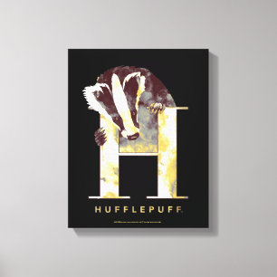 Toile Harry Potter   Aquarelle Badger HUFFLEPUFF™