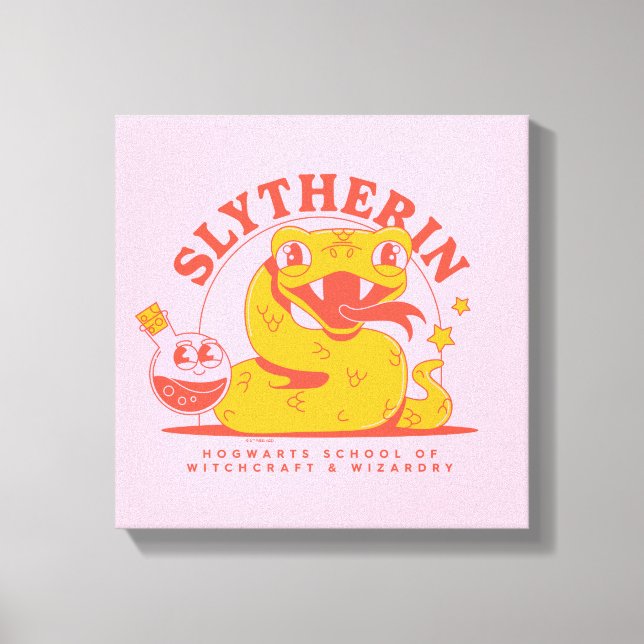 Toile HARRY POTTER™ | École de Hogwarts SLYTHERIN™ (Recto)