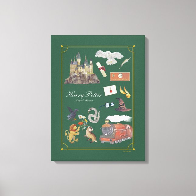 Toile HARRY POTTER™ | Moments magiques (Recto)