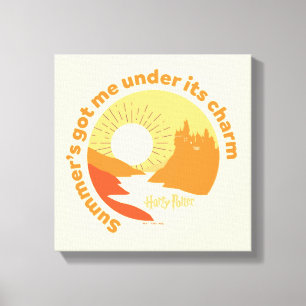 Toile HARRY POTTER™   Summer Magic HOGWARTS™ Castle