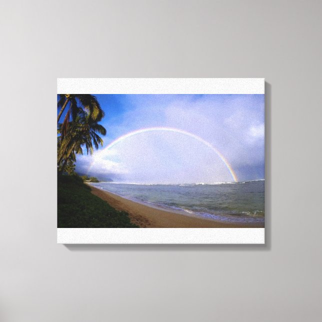 Toile Hawaii Rainbow Beach (Recto)