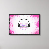HEADPHONES Bat Bar Mitzvah Panneau d'ouverture de
